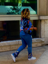 Load image into Gallery viewer, Dragon ball z stacked jeans