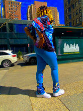 Load image into Gallery viewer, Dragon ball z stacked jeans