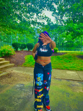 Load image into Gallery viewer, Dragon ball z/ Super Mario baggy jeans