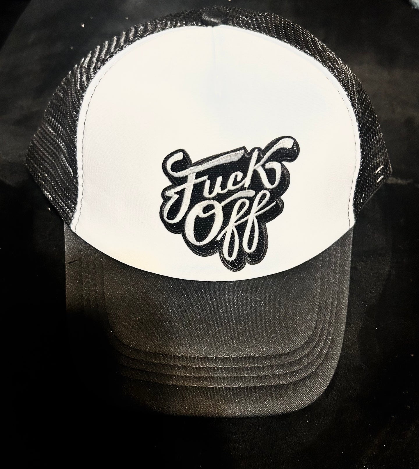 FUCK OFF TRUCKER HAT