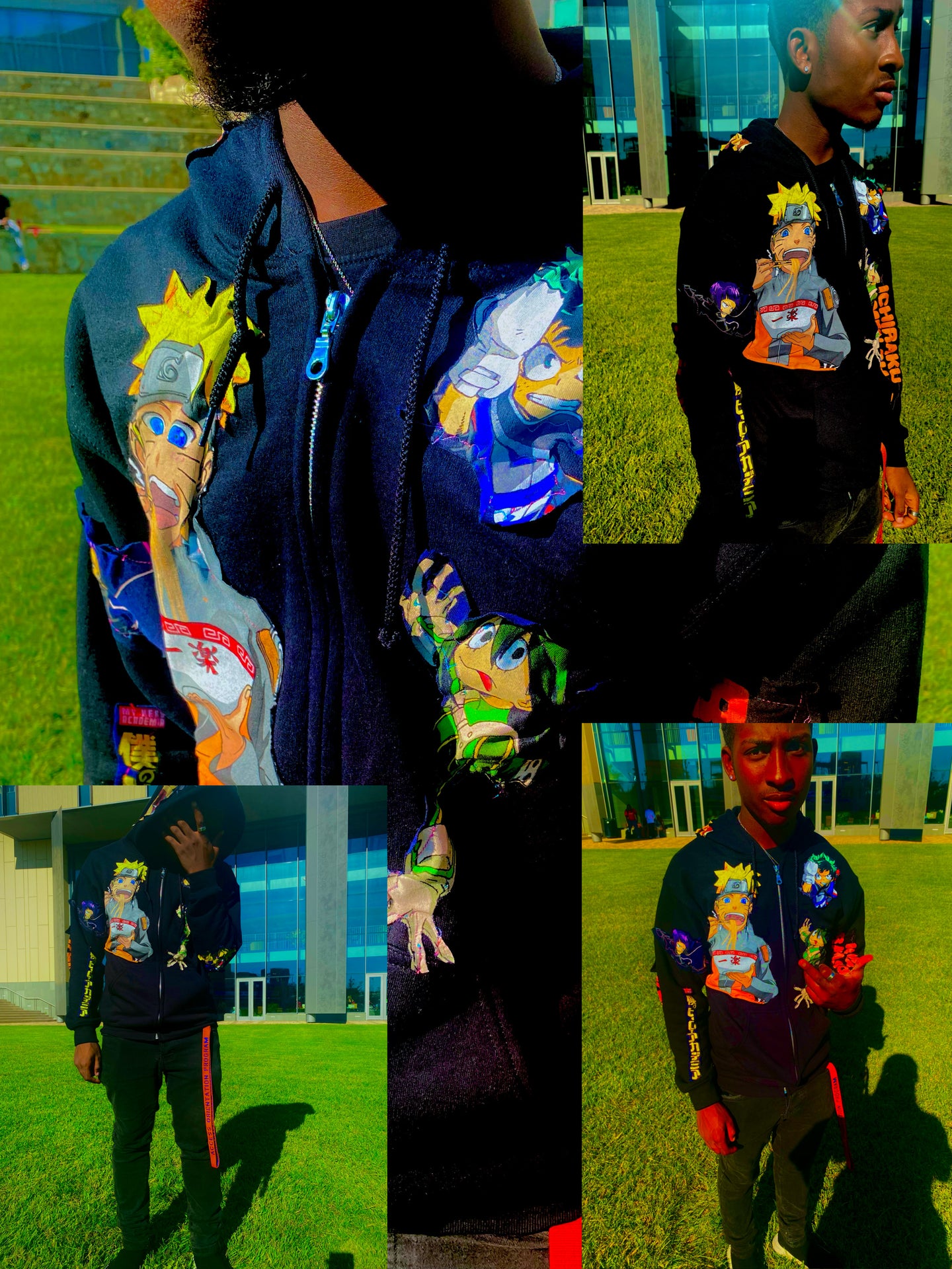 Naruto/My Hero Academia Hoodie