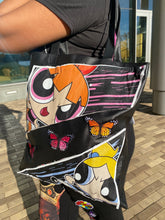 Load image into Gallery viewer, Power puff girls tote bag
